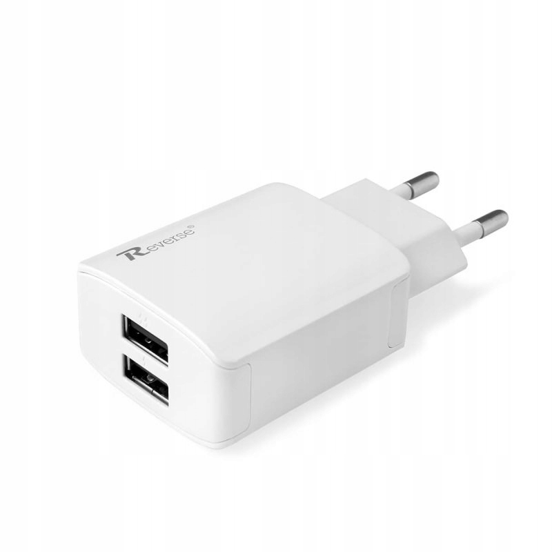 

Ładowarka sieciowa Reverse U21 2xUSB + kabel Light