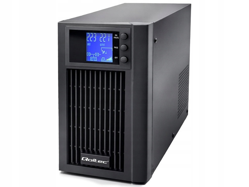 Zasilacz Ups Qoltec Pure Sine Wave 2000VA 1600W