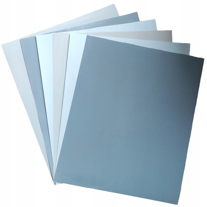 Zestaw Papier Ścierny Wodny Arkusz P800 P3000 Klingspor App