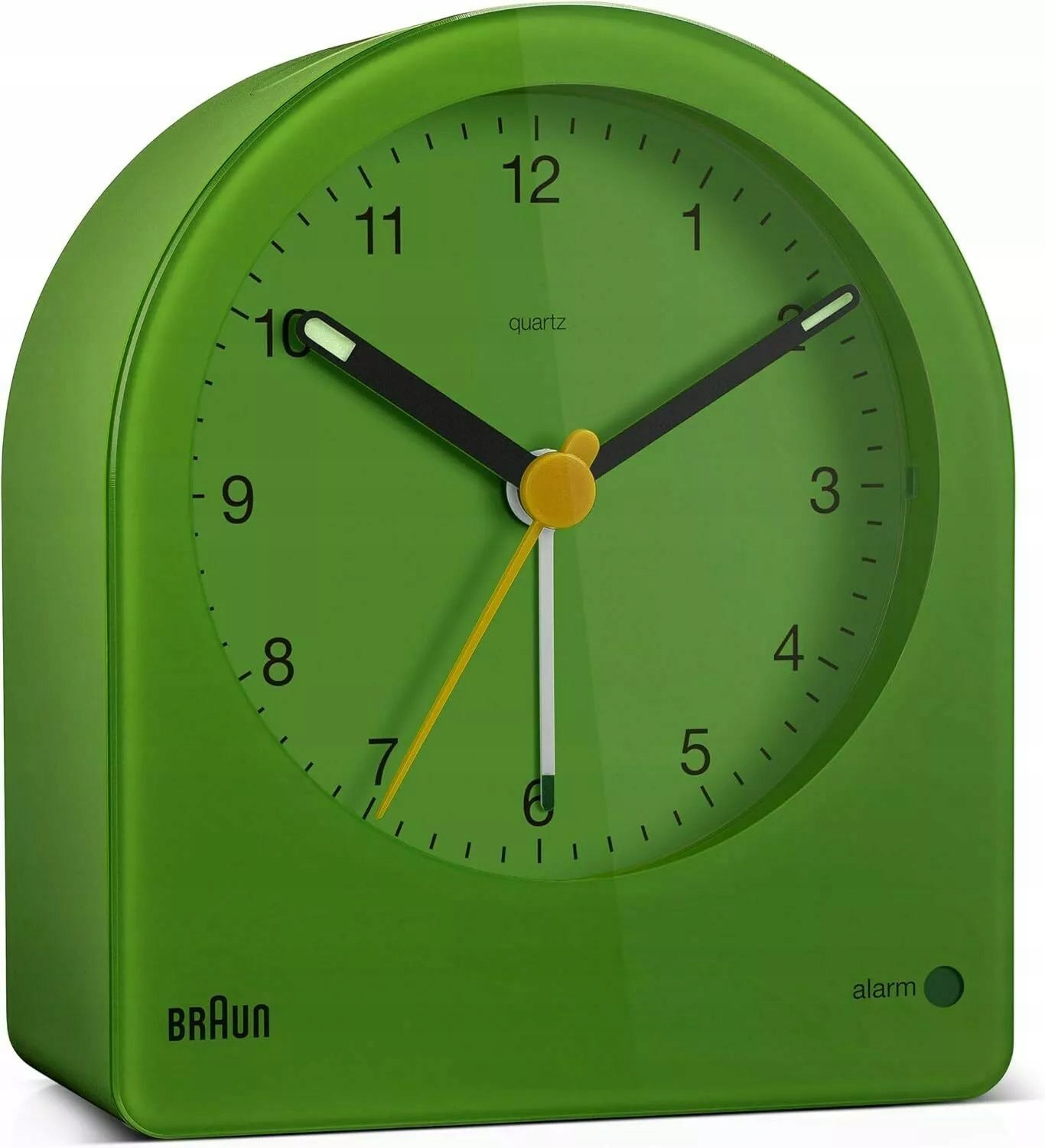 Křemenný budík Braun BC22 alarm podsvícení baterie bonus