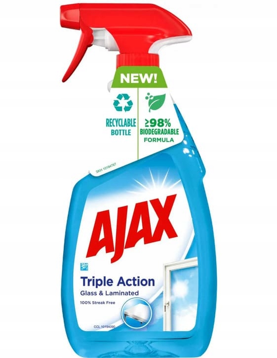 

Ajax Triple Action płyn do mycia szyb 500 ml
