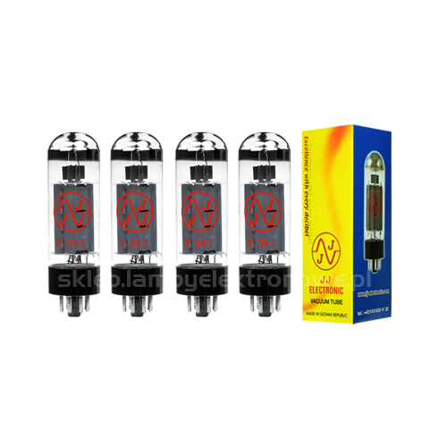 E34L EL34, 6CA7 JJ-Electronic 4 ks vybraný štvorec