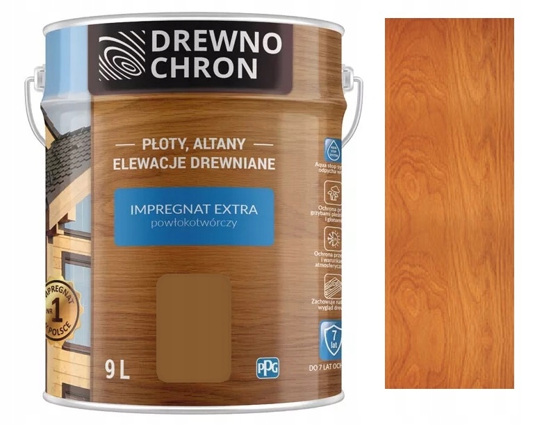 

DrewnoChron Extra 4,5l Tik Tek 7 Lat Impregnat