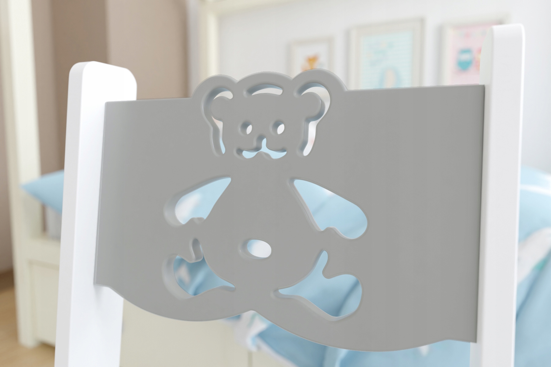 Stolik i dwa krzesełka z szufladą Różne motywy Płeć chłopcy dziewczynki