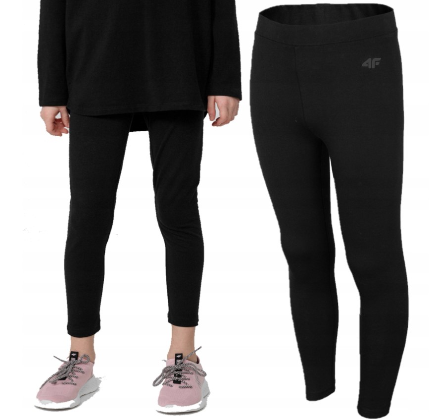 

4F Legginsy Bawełniane Getry JLEG001 > 134