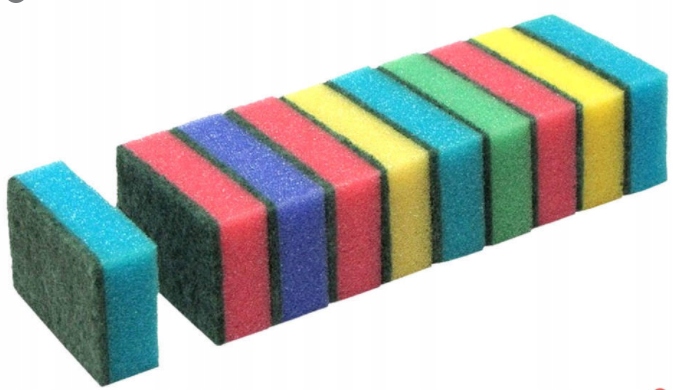

Gąbki gąbeczki do Zmywania kuchenne MIDI