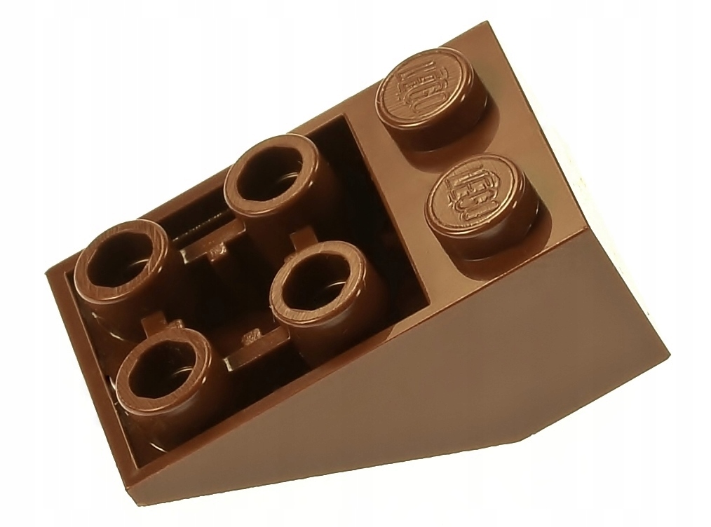 

Lego Skos odwrócony 3x2 3747b brązowy 2 szt.