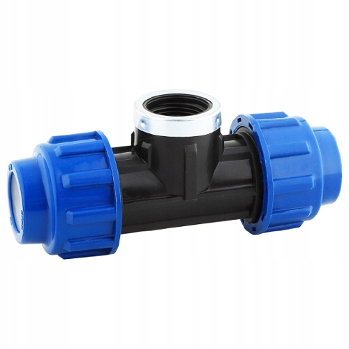 

Trójnik Pe Skręcany Do Rur Fts Gw 3/4'' x 20mm