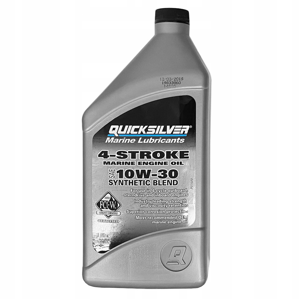 Olej Półsyntetyczny Quicksilver 10W-30 1L 4T Do Silników Zaburtowych