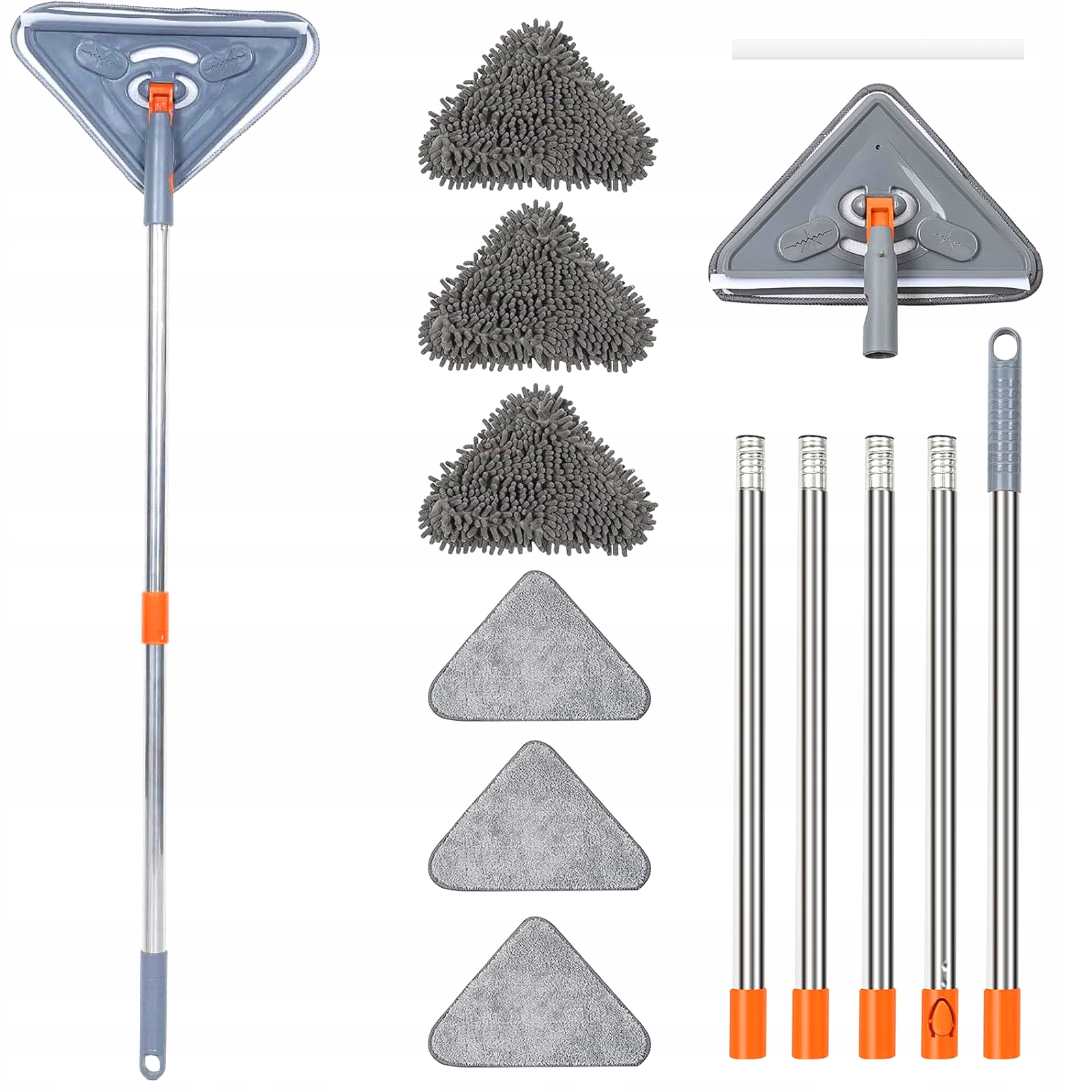 Profesionální Rotační Mop 360° Pro Částečné Čištění Podlah A Stěn