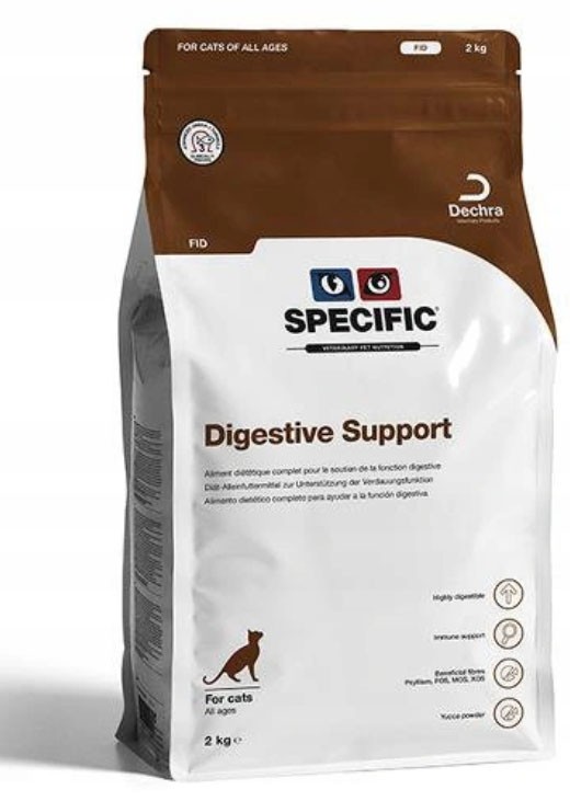 Levně Krmivo pro kočky podporující střeva Digestive Support Fid Specific 2kg
