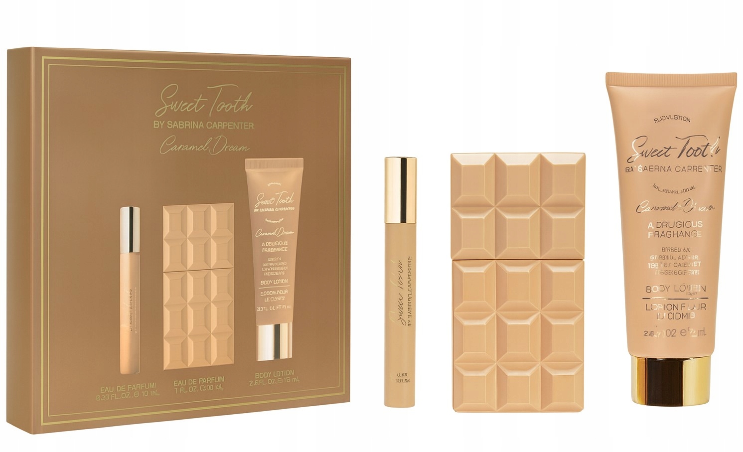 Sabrina Carpenter Caramel Dream Zestaw