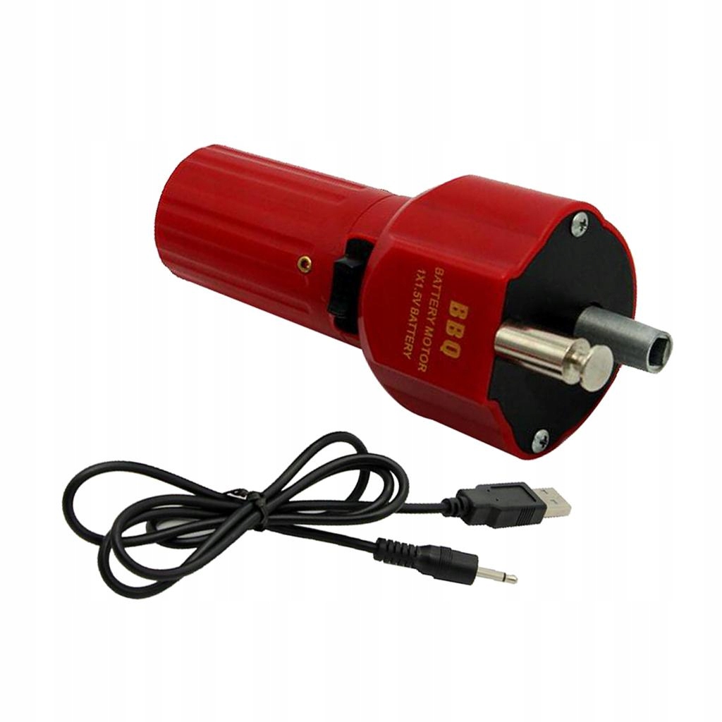 Silnik rotatora do grillowania Czerwony