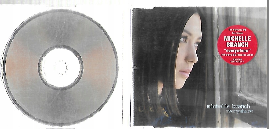 EVERYWHERE - MICHELLE BRANCH CD album 12586116988 - Sklepy, Opinie, Ceny w