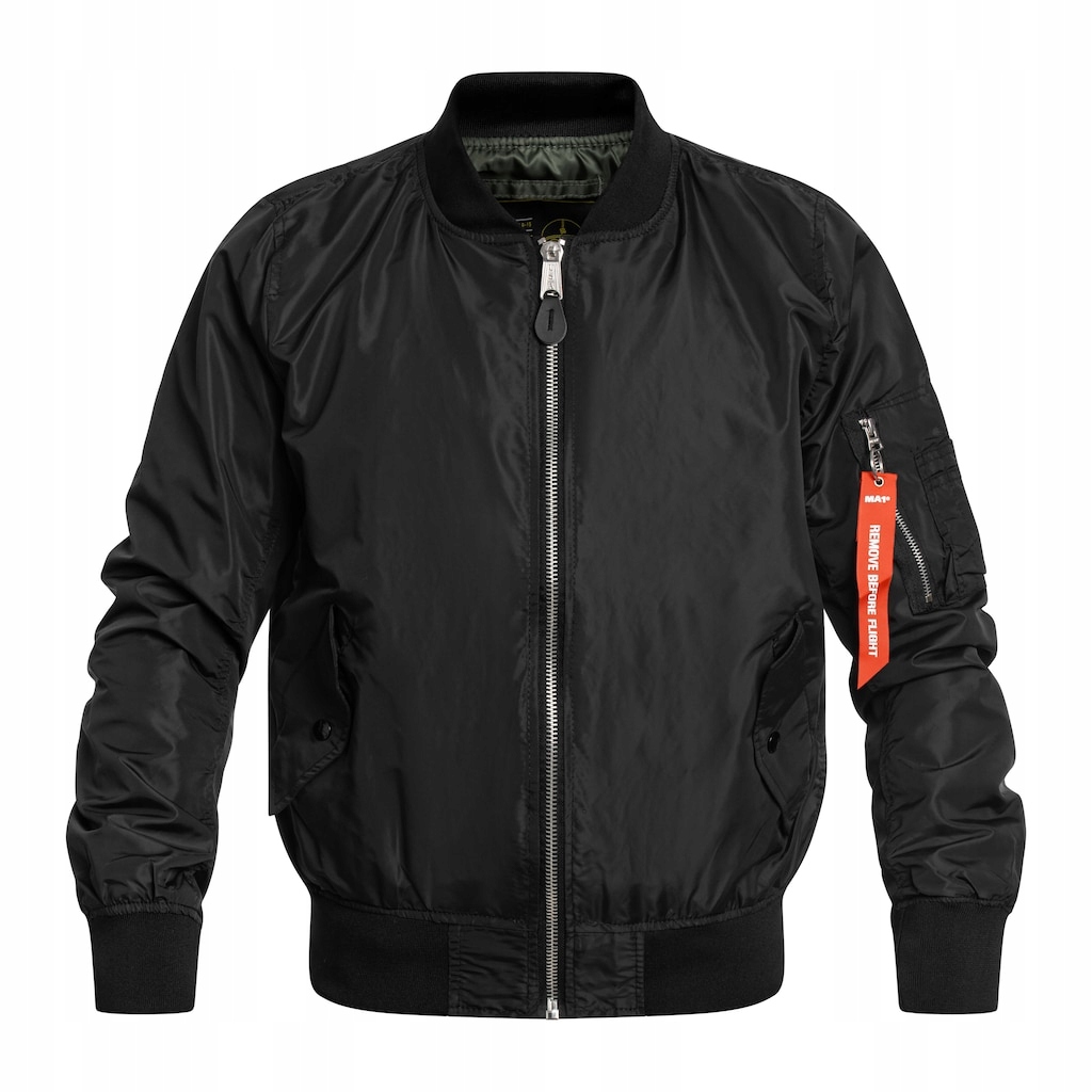 Pánská bomber letecká bunda Mil-Tec MA-1 Flyers Summer Black XL
