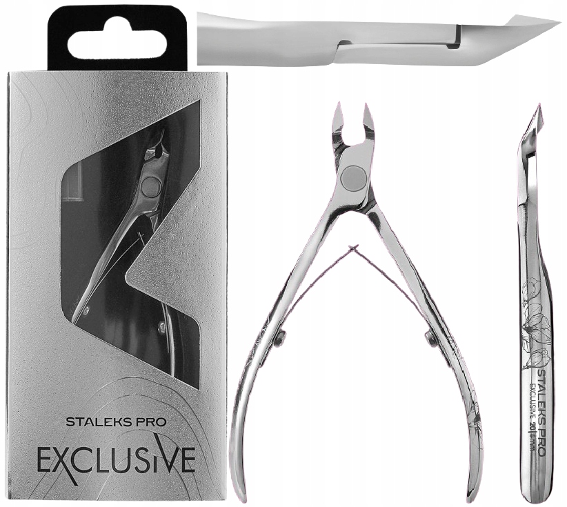 Staleks Profesionální kleštičky na kůžičku Exclusive 20 (Magnolie) Kvalitní ocel