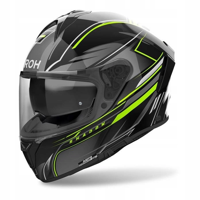 Motocyklová prilba Airoh Spark 2 Shadow Yellow Gloss žltá fluo sivá Darčeky