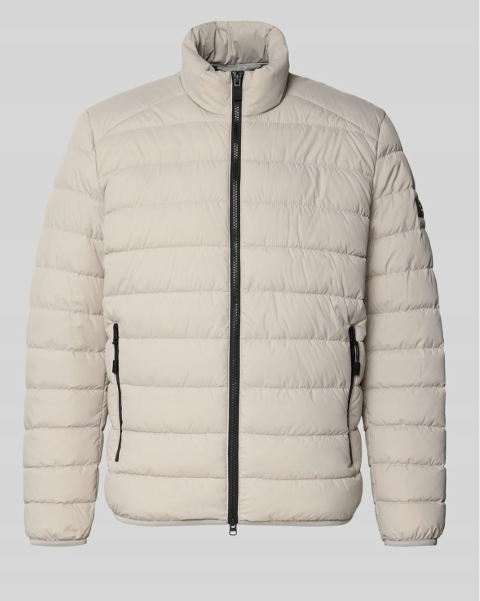 Marc O'Polo Prošívaná bunda regular fit světle šedá, velikost XL