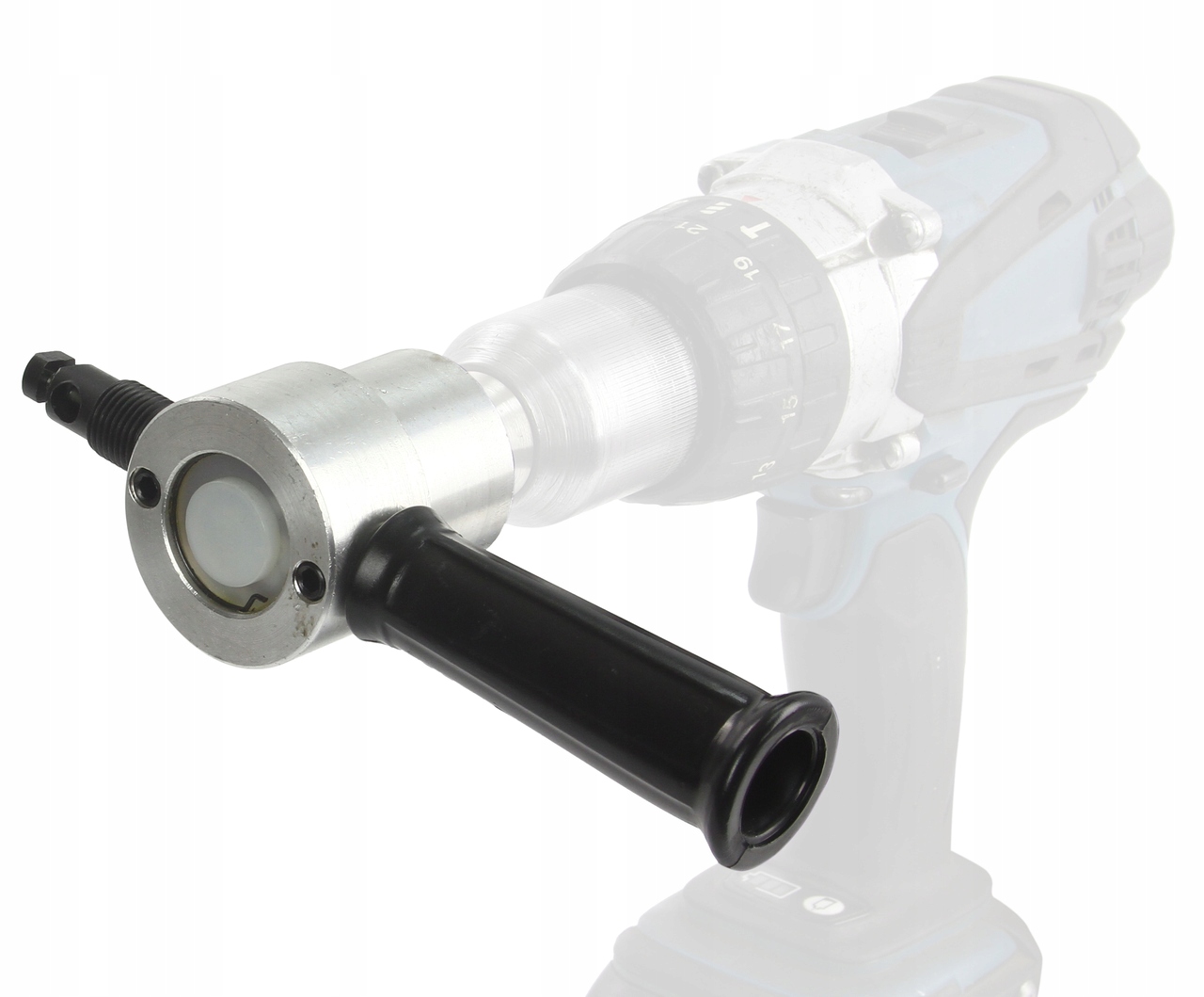 NOŻYCE PRZYSTAWKA do CIĘCIA blachy NA WIERTARKĘ Marka PolishLook