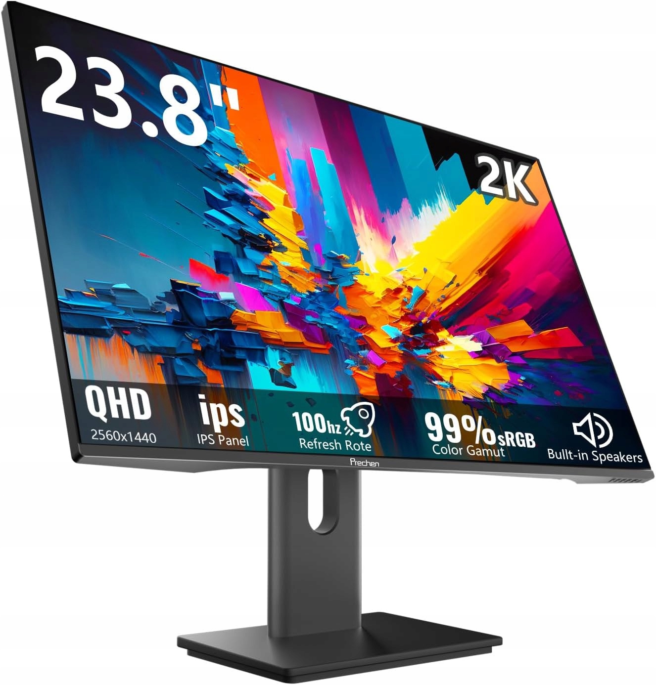 Prechen HD-238 23,8" Monitor Gaming Qhd 2560 x 1440, 100 Hz