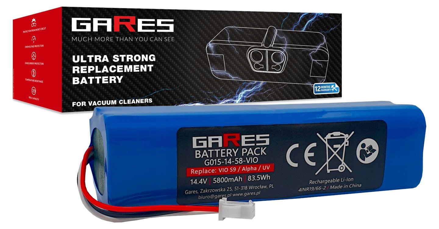 Bateria Akumulator do Cobbo Pro 27 Pro 27+/ Pro 27 Uv 14,4V 5,8Ah