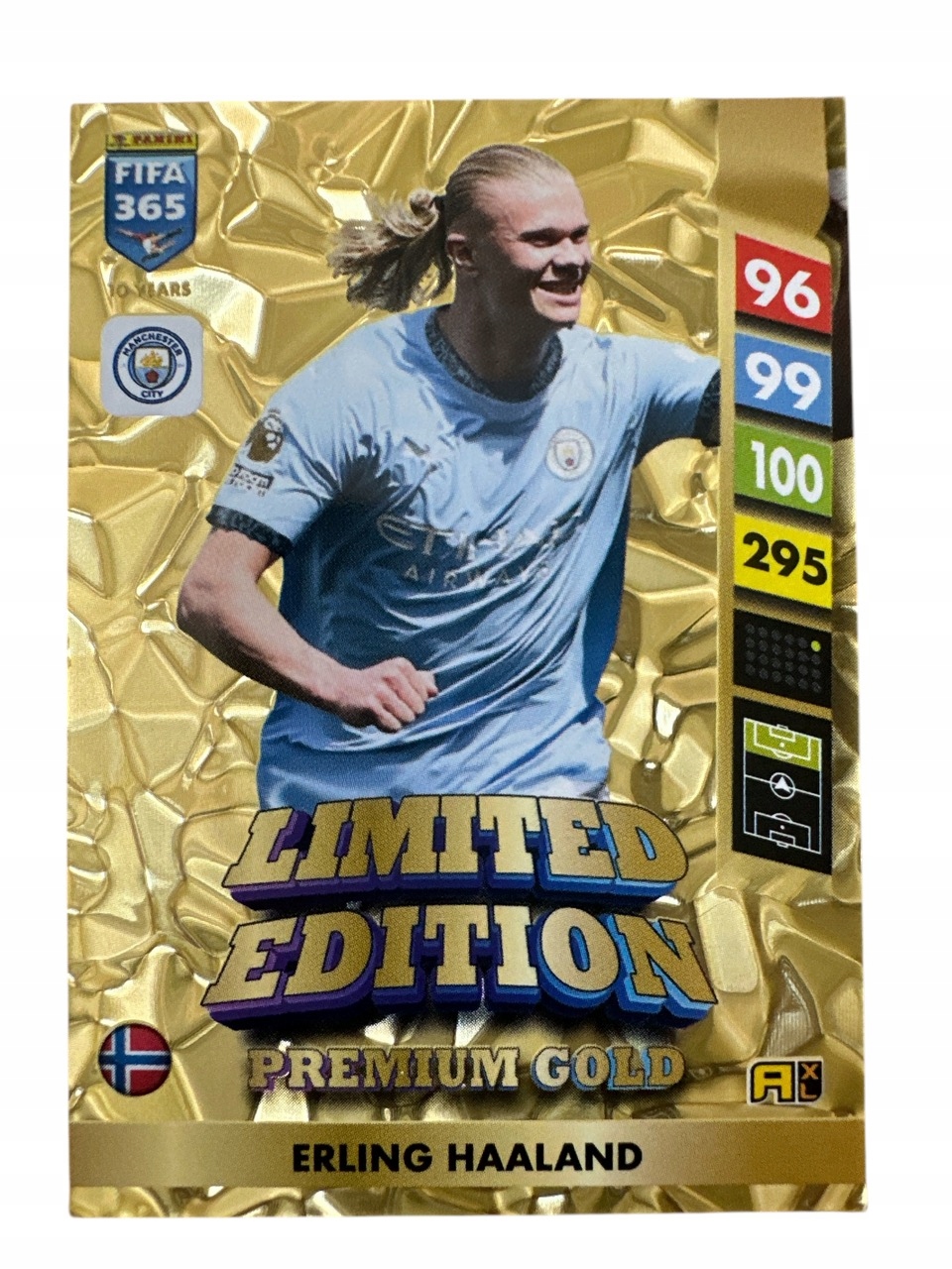 Fifa 365 2025 Adrenalyn XL Panini Limited Gold Haaland