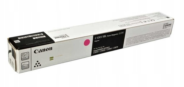 Toner Canon C-exv 58L 3768C002 CEXV58L Magenta C5840i C5850i C5860i