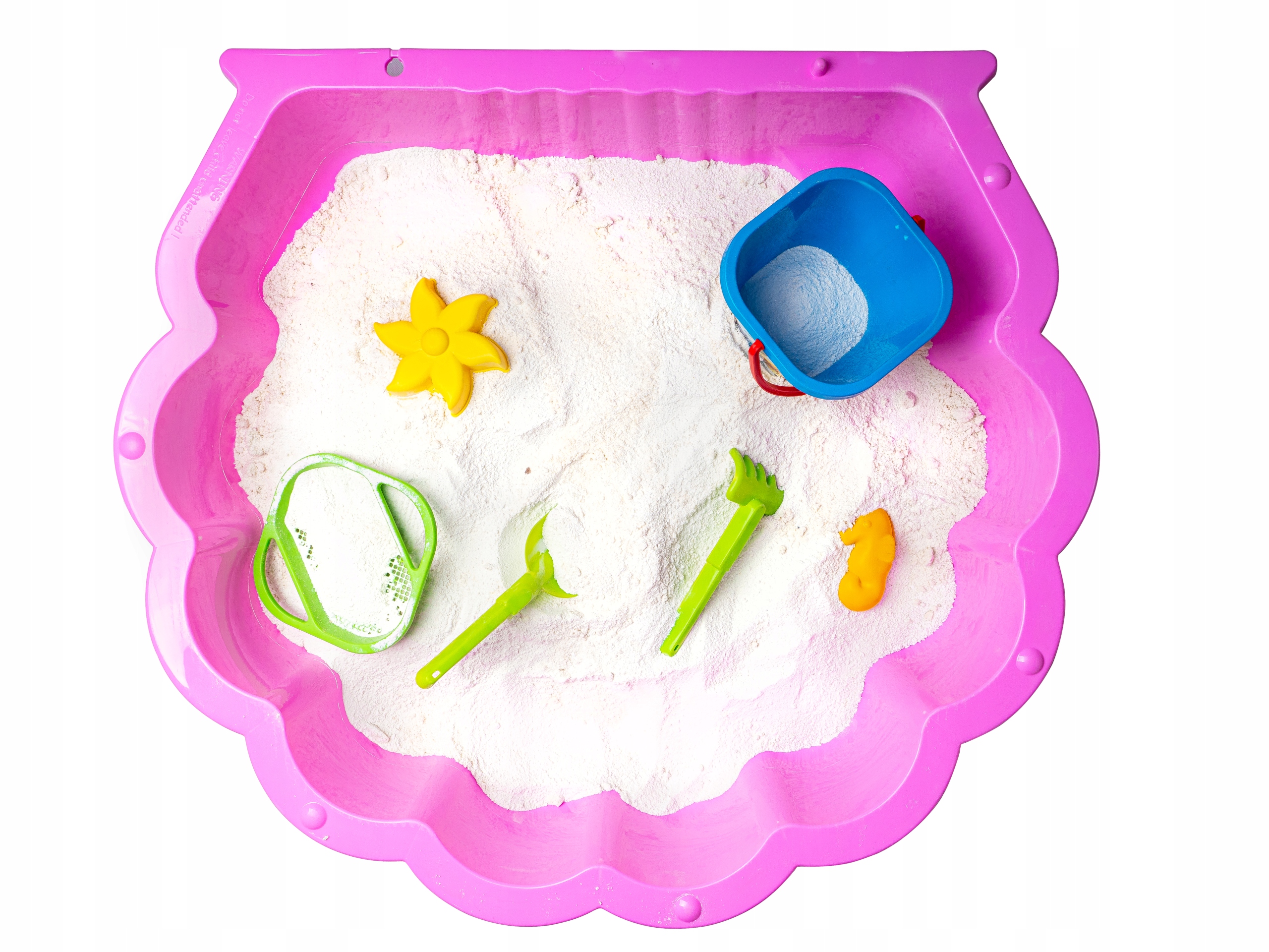 

Piasek do Piaskownicy Jasny czysty Z Atestem 24kg
