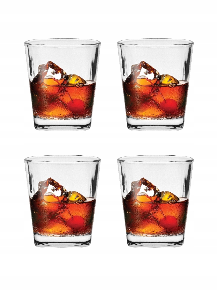 

Kpl 4szt Niska Szklanka 260ml Whisky Soki Woda