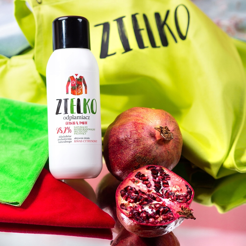 

Zielko Odplamiacz Granat Imbir Bio naturalny