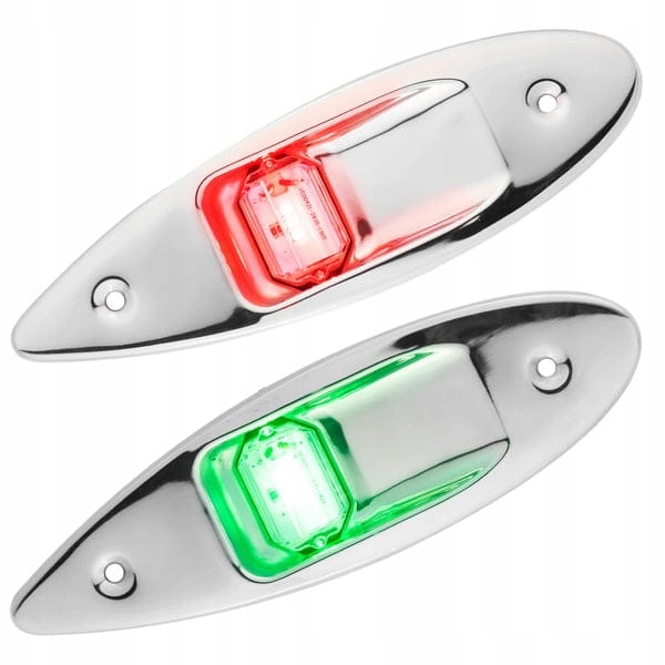 

Lampy Nawigacyjne Burtowe Czerwone Zielone Led 2