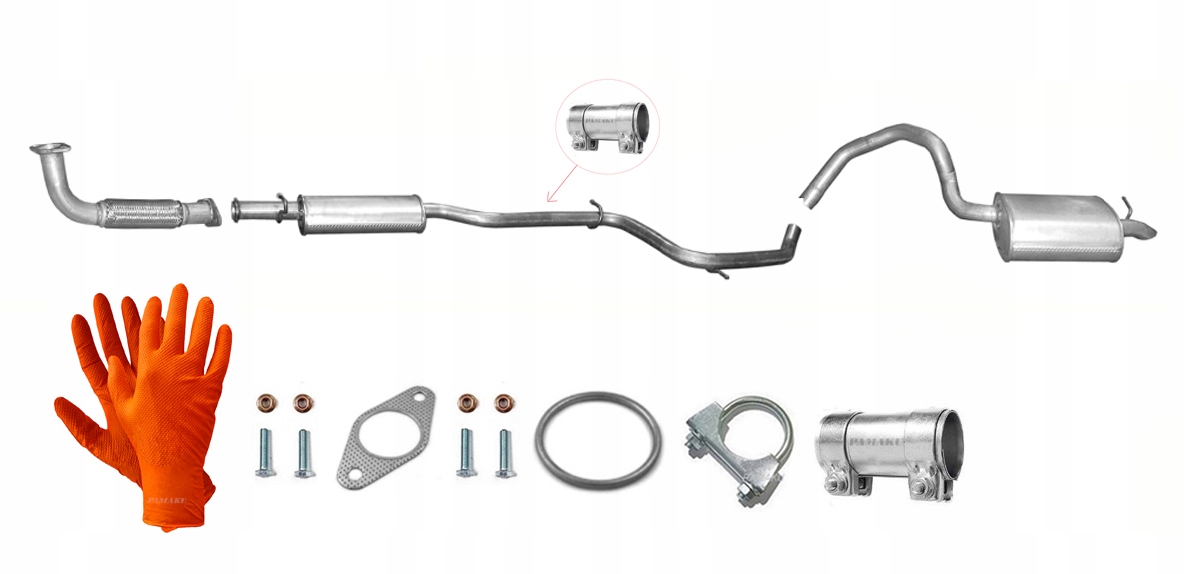 Jaguar X-type 2.0 Diesel Dohc (2001-2009) Kombi Výfukový Systém