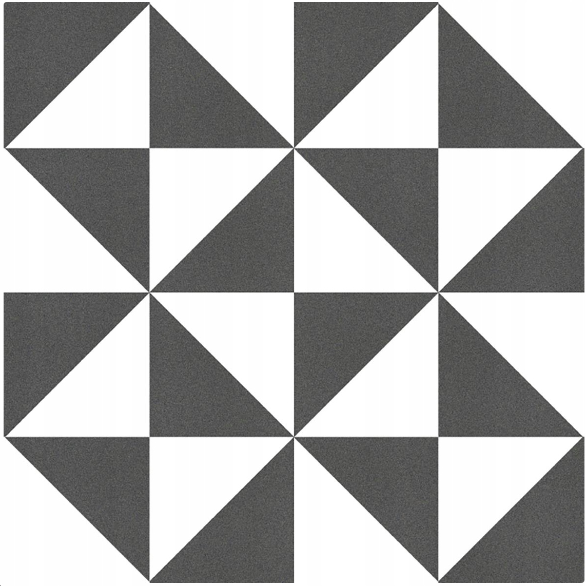 PATCHWORK BLACK&WHITE 25X25 KEROS GAT. I