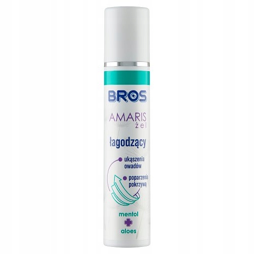 

Żel Amaris łagodzący ukąszenia z aloesem 50ml Bros