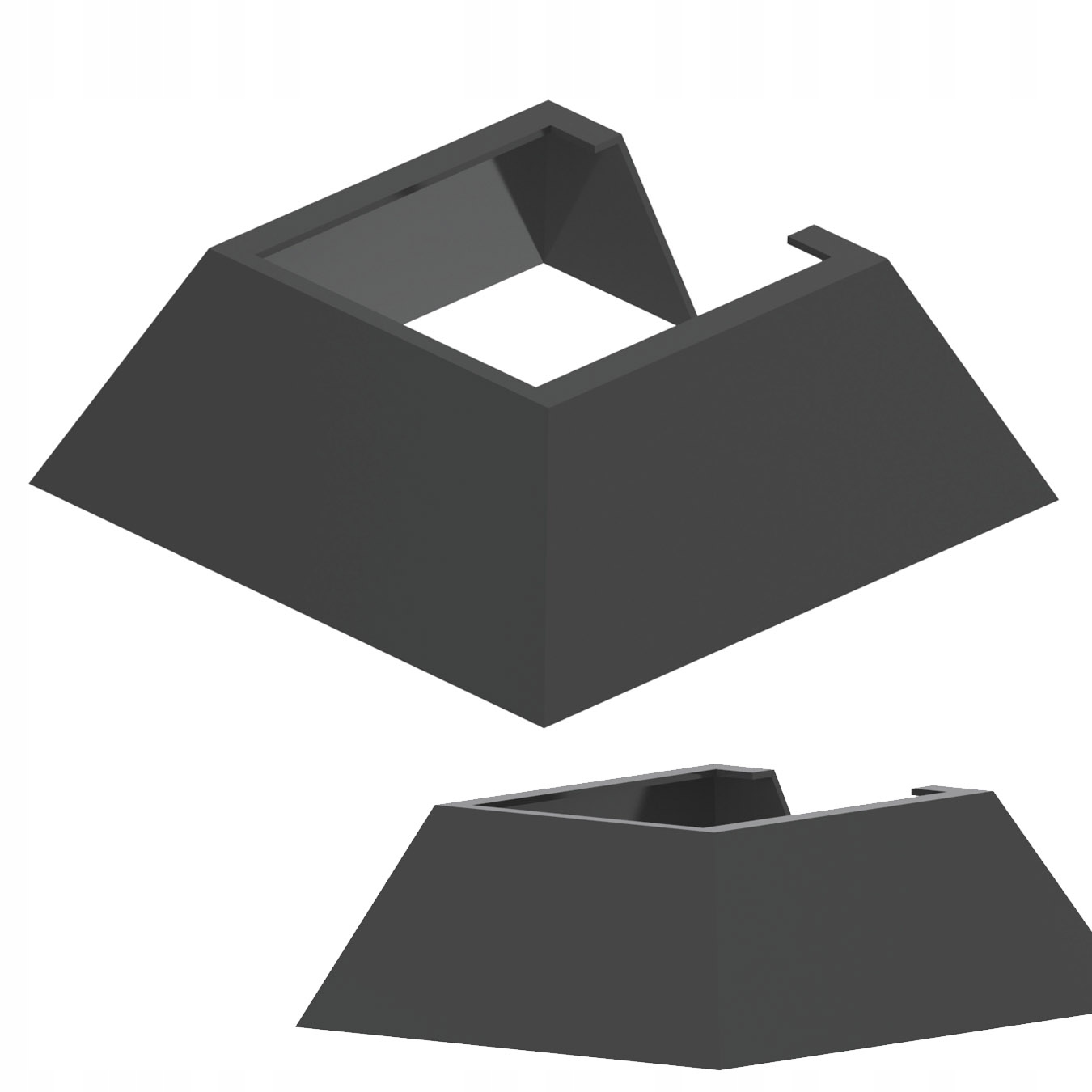 Stínidlo na lampu mj. PopBloom RL90 Skos – Kryt akvarijní lampy Clona