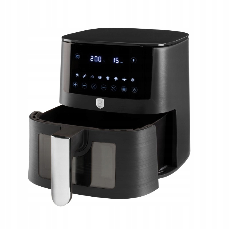 Berlingerhaus Horkovzdušná fritéza digitální 5 l Antracit Collection BH-971