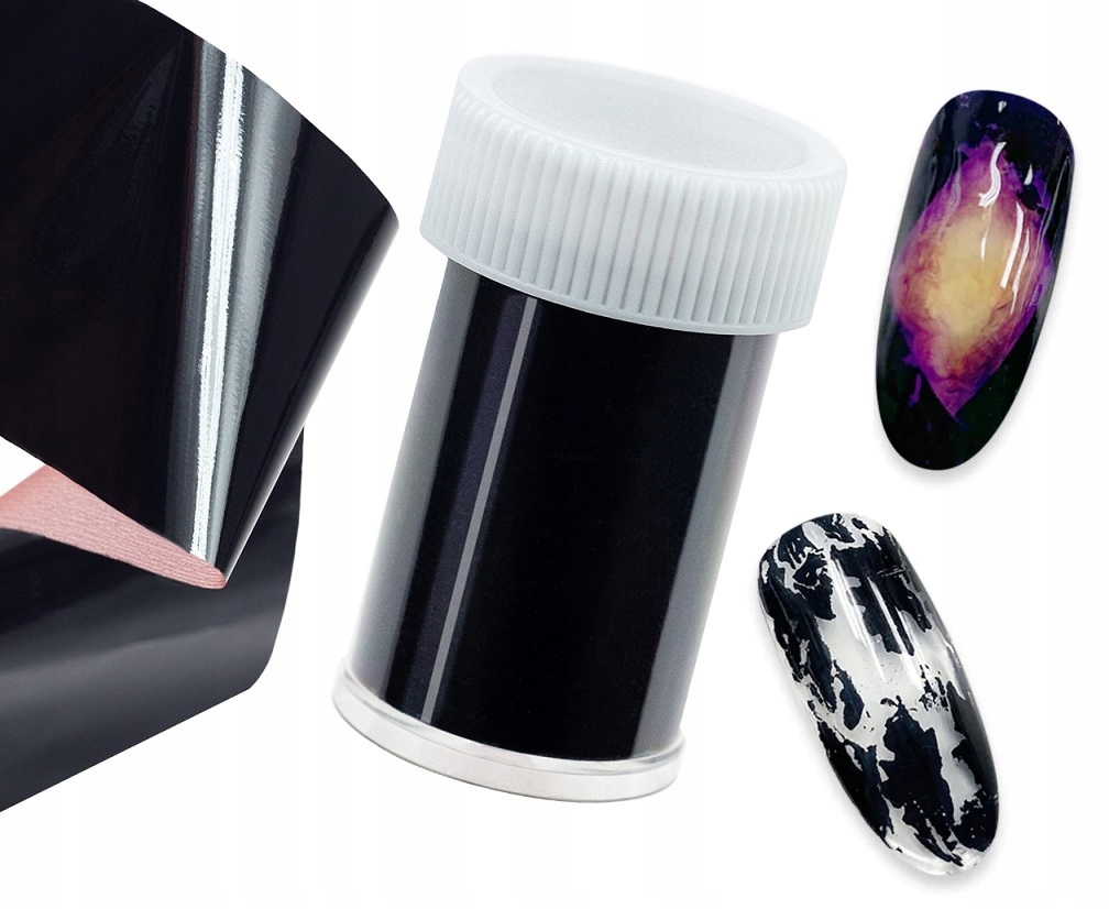 

Folia Transferowa Czarna Black Gloss 4 cm x 100 cm