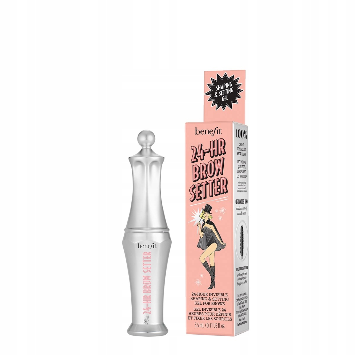 Benefit 24-Hour Brow Setter mini gel na obočí Clear 3.5 ml