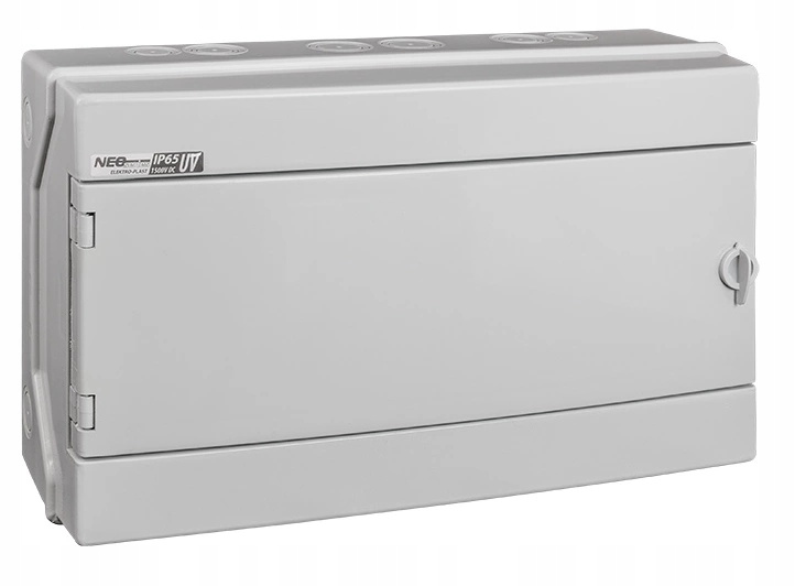 Hermetický fotovoltaický rozvaděč 1x18 Ac/dc 1500VDC 500VAC IP65