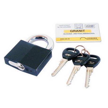 Zámek Granit 2 proti vloupání s atestem Lob