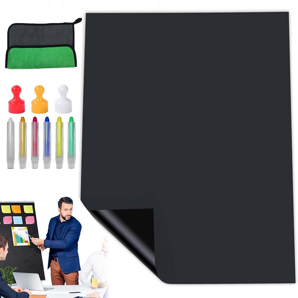 Tablica Magnetyczna Samoprzylepna Kredowa Tapeta Na Ścianę Dla Dzieci