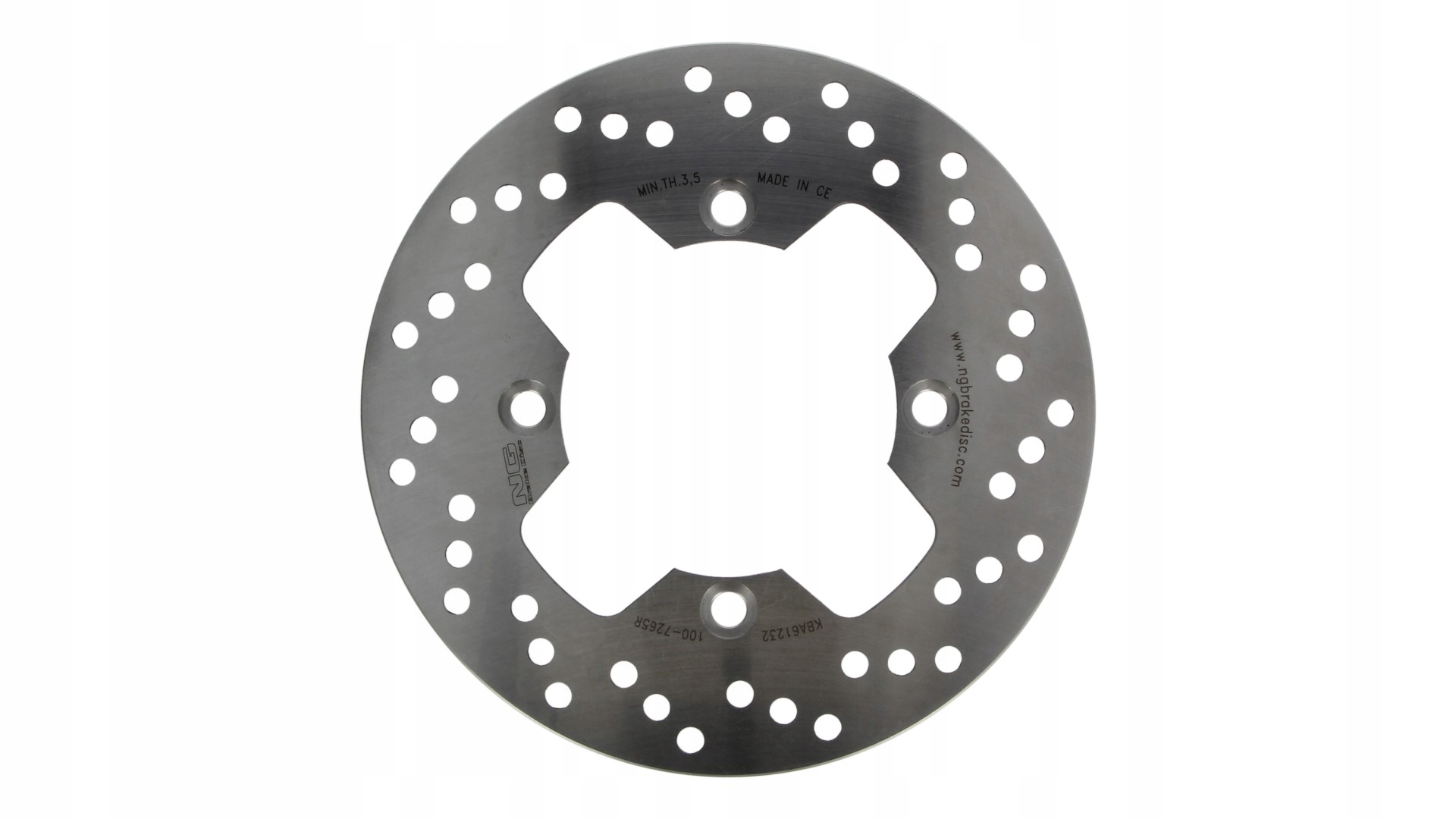 NG100 - ГАЛЬМІВНИЙ ДИСК NG KAWASAKI ZX6R 636 NINJA ЗАДНІЙ