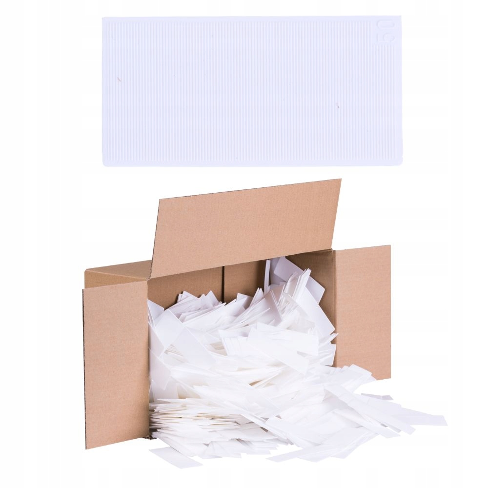 Deckline K5001 Trvanlivé Vyrovnávací Distanční Podložky 50x100x1MM 500 Ks