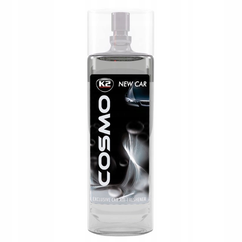 K2 COSMO ZAPACH SAMOCHODOWY NOWY SAMOCHÓD ATOMIZER