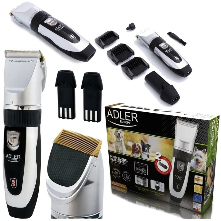Levně Strojek Na Stříhání Psů A Zvířat Adler AD2823