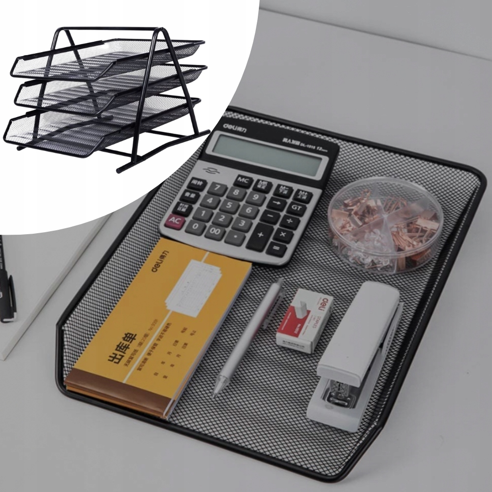 SZUFLADY NA DOKUMENTY 3 SZUFLADKI ORGANIZER PÓŁKI Rodzaj organizer