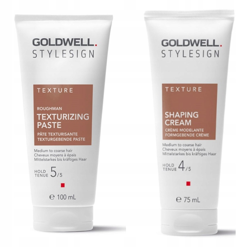 Goldwell Stylesign Texture Roughman pasta 100 ml modelovací krém 75 ml