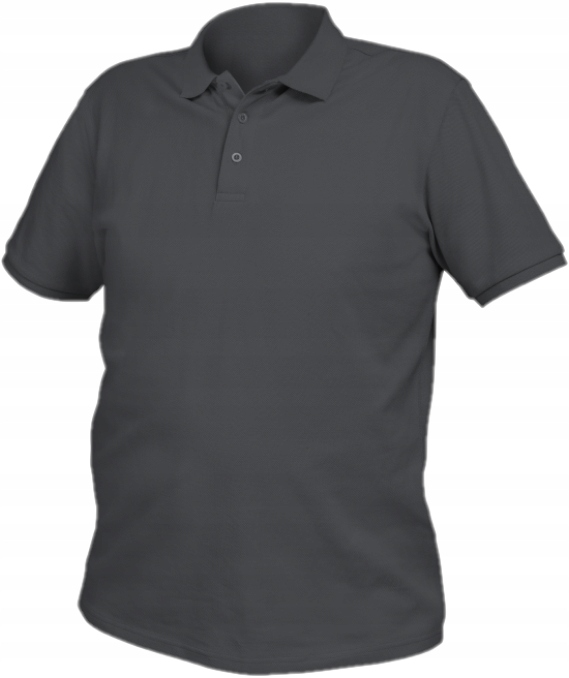 TOBIAS polo bawełniane ciemno szare 2XL Hoegertl