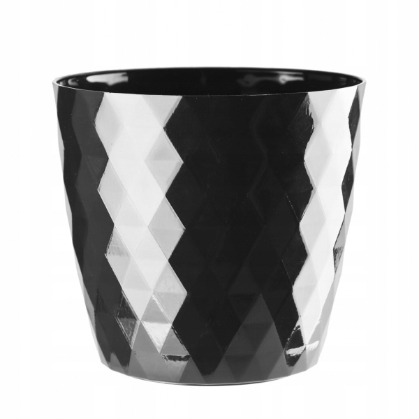 

Doniczka Cristal 25 CM Czarny Osłonka
