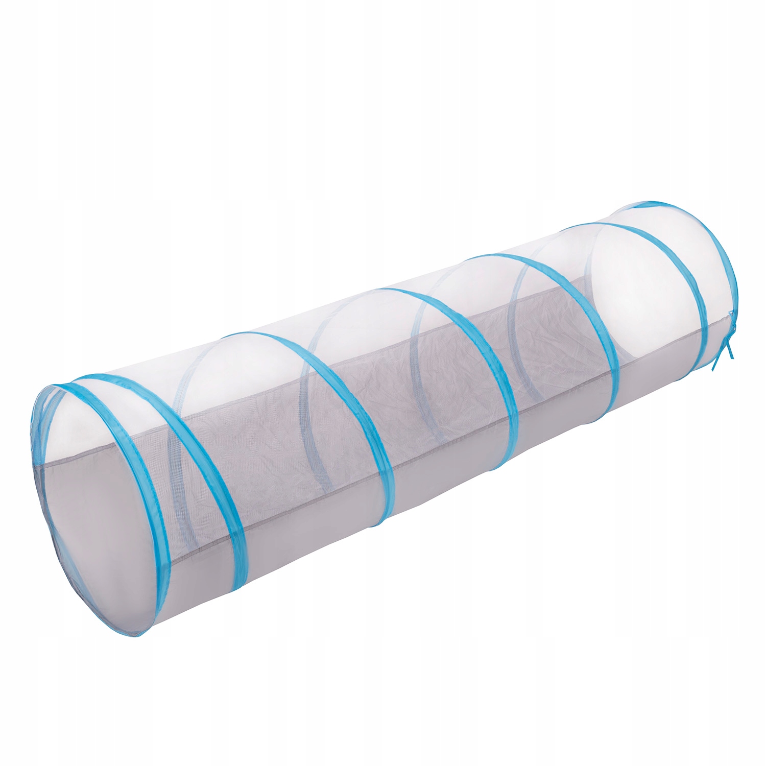 SAMOROZKŁADANY TUNEL DLA DZIECI DOMOWY szaro-niebieski SOLIDNY NAMIOT MOCNY Marka Selonis
